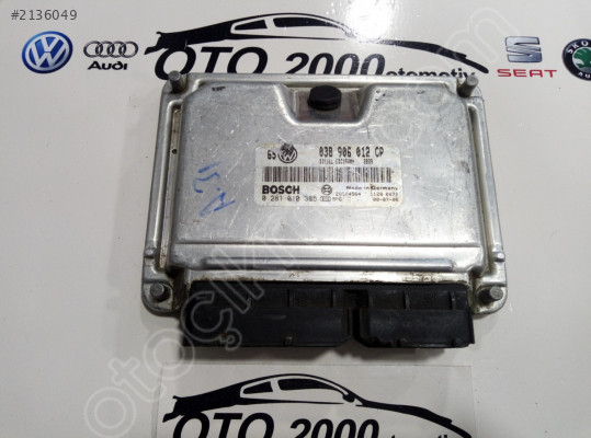 038906012CP VOLKSWAGEN JETTA 1.9 ALH MOTOR BEYNİ ÇIKMA