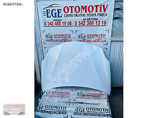 ALFA ROMEO GİULİETTA BEYAZ MOTOR KAPUTU ORJİNAL BOYASIZ
