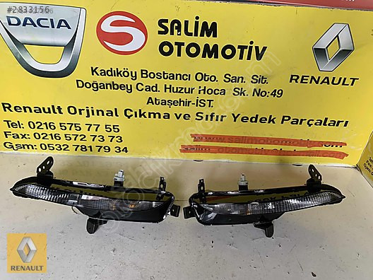 RENAULT MEGAN 4 SIFIR SAĞ SOL SİNYAL VE DİĞER PARÇALARI