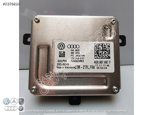 4G0907697F FAR GÜNDÜZ LED BEYNİ SIFIR Audi A6 2011-2017