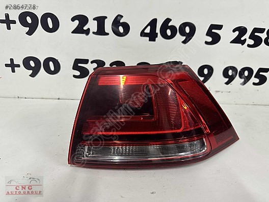Volkwagen golf7 sağ dış stop