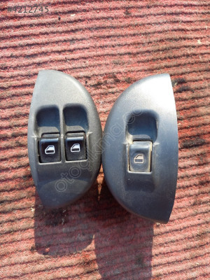 Siena - Palio (98-00) Sağ - Sol Orjinal Cam Açma Düğmesi