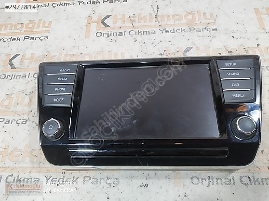 SKODA SUPERB LCD EKRAN ÜNİTESİ 3V0 919 606 B 3V0919606B