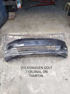 VOLKSWAGEN GOLF 7 ORJİNAL DOLU ÖN TAMPON 2013-2016