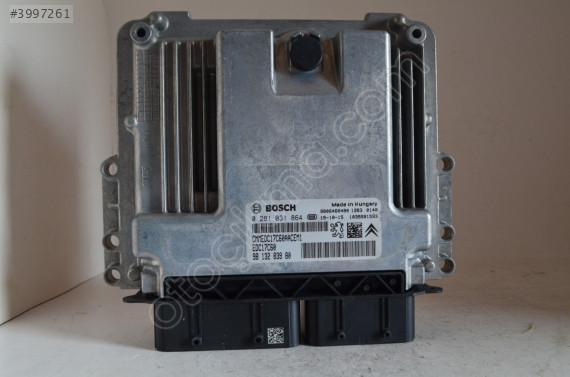 0281031864 9806460480 MOTOR BEYNI CITROEN C4 PEUGEOT 308 EDC17C6