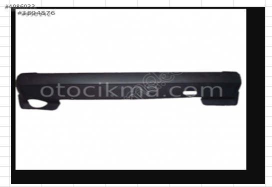 SUZUKİ VİTARA ARKA TAMPON 3 KAPI