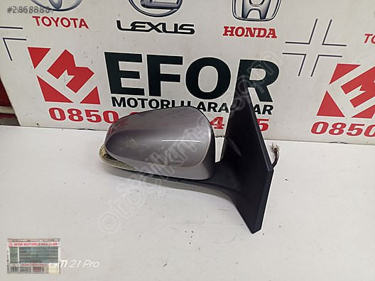 TOYOTA COROLLA KATLANIR SAĞ AYNA ÇIKMA ORİJİNAL PARÇA 2013-2018
