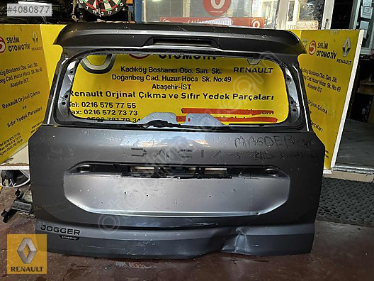 DACİA JOGGER ÇIKMA ORJİNAL BAGAJ KAPAĞI VE DİĞER PARÇALARI