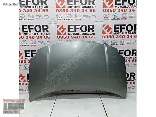TOYOTA AURİS MOTOR KAPUTU ÇIKMA ORJİNAL YEDEK PARÇA 07-10