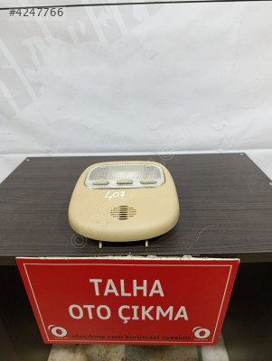 Peugeot 407 Tavan Lambası