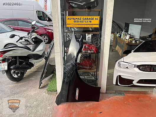 BMW F10 SAĞ ÖN ÇAMURLUK ORJİNAL SİYAH