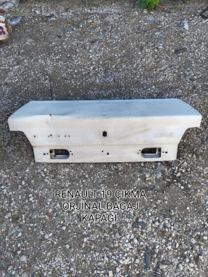 RENAULT 19 ÇIKMA ORJİNAL BAGAJ KAPAĞI