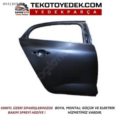 MEGANE 4 ARKA KAPI KOMPLE SAĞ SOL 2015 VE ÜZERİ / KAMPANYA