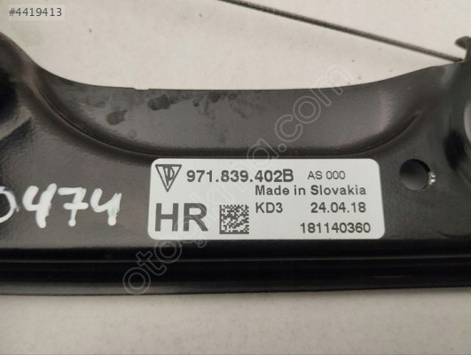 Porsche Panamera (971) Elektrikli cam kaldırma 971839402B