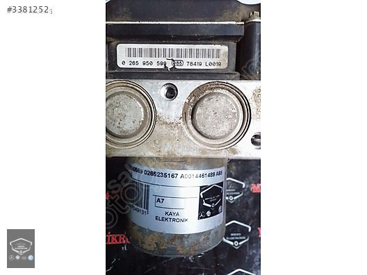 MERCEDES VİTO VİANO ABS BEYNİ 0265950599 / 0265235167