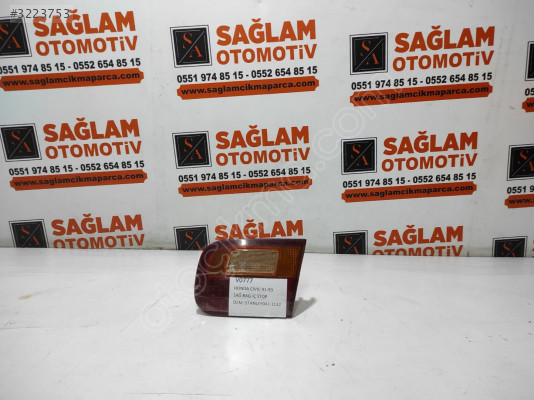HONDA CİVİC 91-93 ÇIKMA SAĞ BAGAJ İÇ STOP OEM; STANLEY043-1132