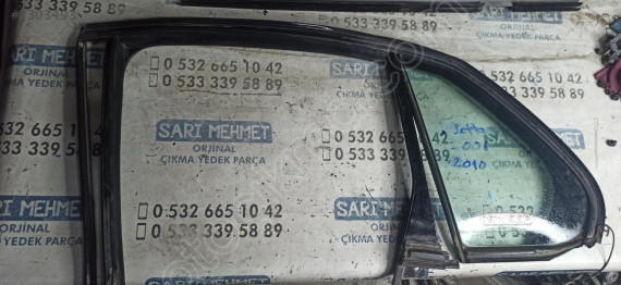ÇIKMA VW JETTA SOL ARKA KELEBEK CAMI