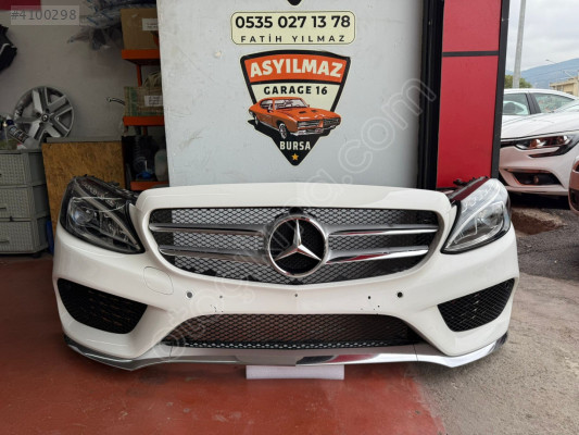 MERCEDES C SERİSİ W205 ÖN TAMPON DOLU SET ORJİNAL