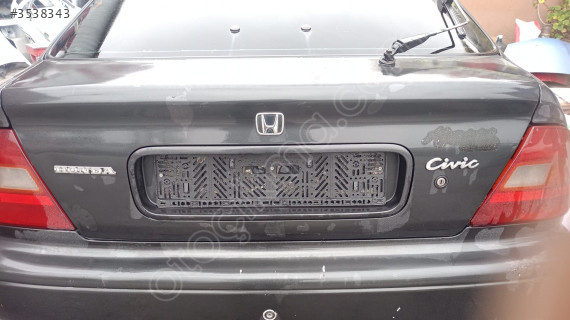 honda euro civic bagaj kapağı dolu