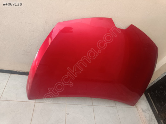RENAULT CLİO 4 YANSANAYİ KIRMIZI BOYALI KAPUT
