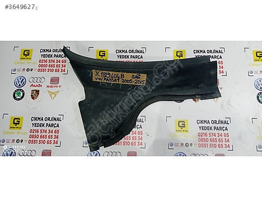 VOLKSWAGEN PASSAT 2005-2015 SAĞ ÖN CAM IZGARASI OEM 3c1819404b
