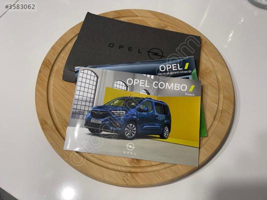 Opel Combo Kitapçık - Kullanım Klavuzu