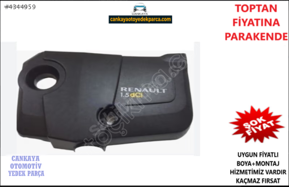 MEGANE 2 MOTOR ÜST KAPAGI 1.5 DCİ SIFIR 8200365952