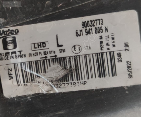 SEAT İBİZA SOL ÖN FAR 6J1941005N