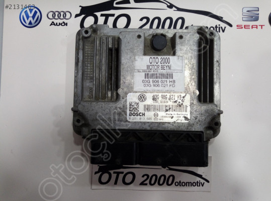 03G906021HB-03G906021FD GOLF 1.9 TDI BLS MOTOR BEYNİ ÇIKMA