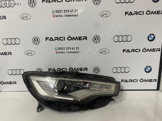 Orjinal Audi A6 Sağ Ön Far - Oto Çıkma Parça