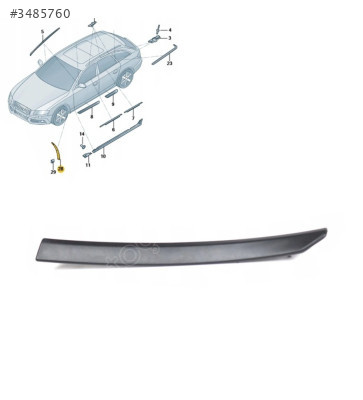 8K0853823C ÇAMURLUK UC CITASI L AUDİ A4 09-18.
