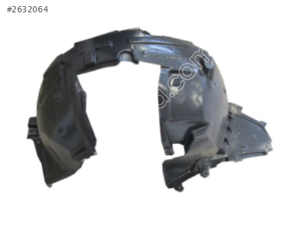 ÖN ÇAMURLUK DAVLUMBAZI SOL NISSAN QASHQAI 14-21 J11 63843-4EA0A