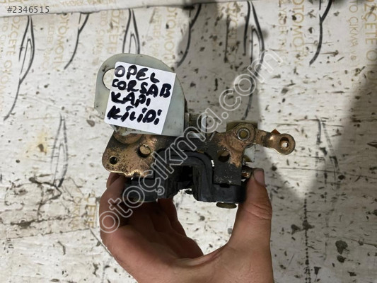 OPEL CORSA B KAPI KİLİDİ ORJİNAL ÇIKMA TEMİZ 1997-2001 MODEL