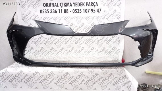 TOYOTA COROLLA 2019 2024 ÖN TAMPON ÇIKMA ORJİNAL