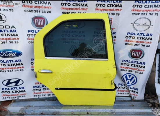 Dacia Logan sedan sağ arka kapı