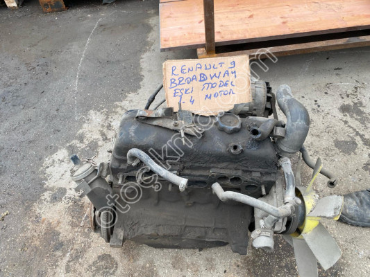 RENAULT 9 MOTOR KOMPLE ESKİ MODEL 3. ÜRÜN ORJİNAL ÇIKMA