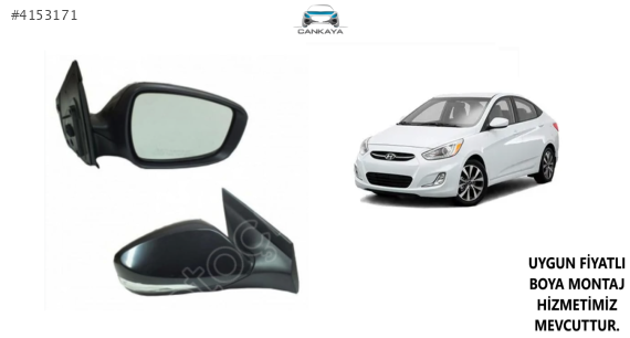 ACCENT BLUE DIŞ AYNA SAĞ/SOL SİNYALLİ SIFIR ADET FİYAT  876201R34