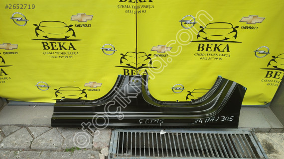 OPEL CORSA F SOL ARKA MARŞBİYEL SACI ÇIKMA ORJİNAL YEDEK PARÇA