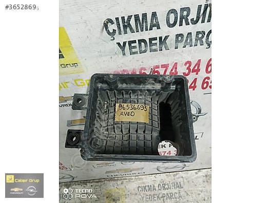 CHEVROLET KALOS AVEO HAVA FİLTRE KUTUSU ALTI OEM 96536693
