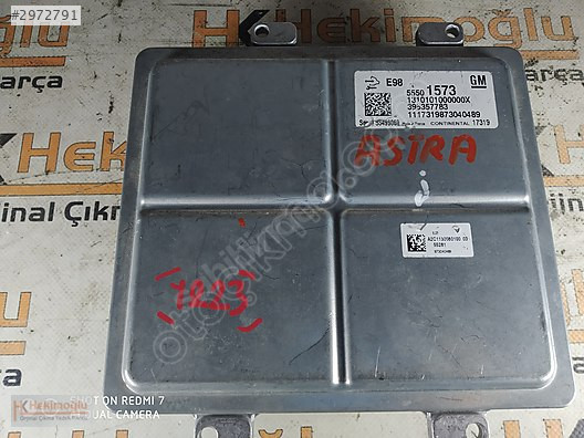 OPEL ASTRA J 1.6 MOTOR BEYNİ ECU 1310101000000X, 395357783, 1117