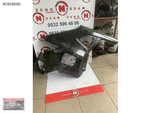 Nissan Qashqai J11 2014-2021 Sağ Arka Kesme Çamurluk Sacı
