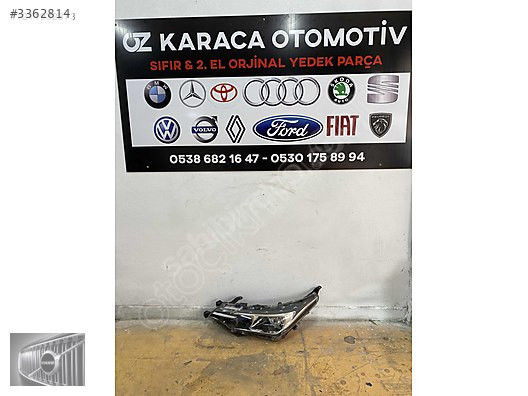 2016-2018 TOYOTA COROLLA ÇIKMA ORJİNAL SOL ÖN FAR