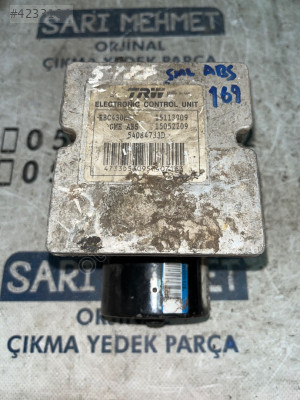 ÇIKMA OPEL VECTRA C 15113909 12773671 ABS BEYNİ&POMPASI