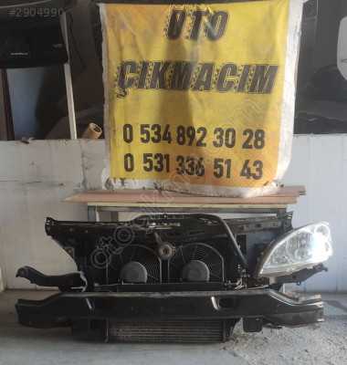 MERCEDES W639 VİTO ÖN PANEL-TAMPON DEMİRİ-RADYATÖRLER -FAN SET