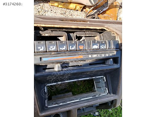 87 HONDA ACCORD KALORİFER PANEL ORJİNAL