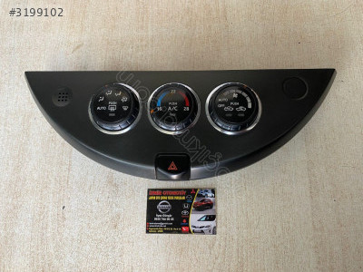 Nissan Note Orijinal Hatasız Klima Kontrol Paneli