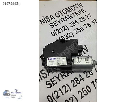 BMW 5 SERİSİ F10 SUNROOF MOTORU 67617316535