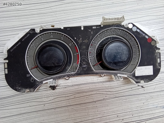 TOYOTA Auris 2007 Gösterge Paneli