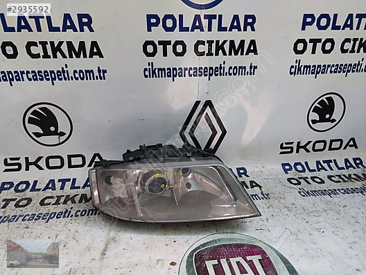 Audi A6 98-2004 ön sağ far mercekli orijinal