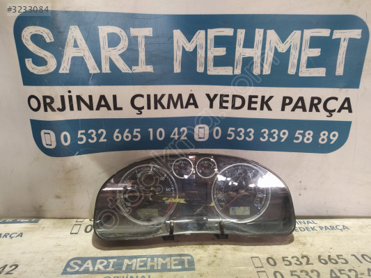 ÇIKMA VW PASSAT B5 KİLOMETRE SAATİ GÖSTERGE SAATİ 3B0920927